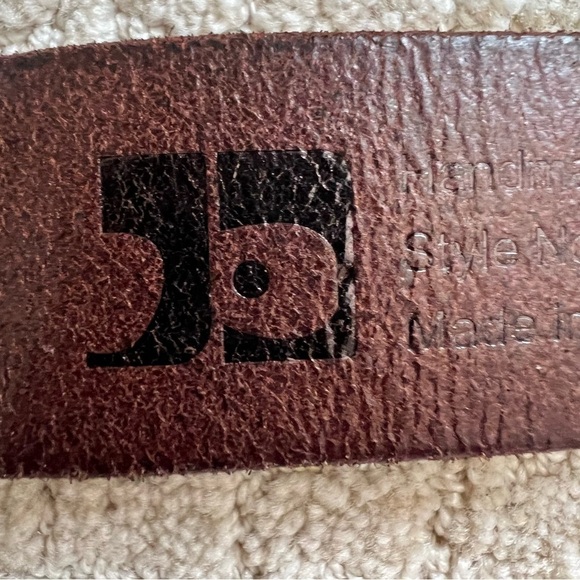 Joe’s Jeans Brown Leather with Studs Belt - Picture 9 of 10